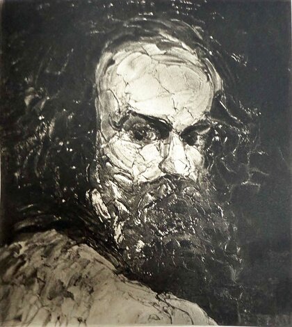 Portrait de Cezanne 1914 Limited Edition Print - Paul Cezanne