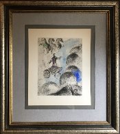 From the Bible Suite Elie En Leve Au Ciel 1958 HS Limited Edition Print by Marc Chagall - 1 From the Bible Suite Elie En Leve Au Ciel 1958 HS Limited Edition Print by Marc Chagall - 1