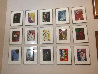 Bible Suite of 15 1956 - Framed Limited Edition Print by Marc Chagall - 1