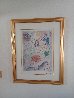 Dancer and Flutist 1999 Limited Edition Print by Marc Chagall - 2