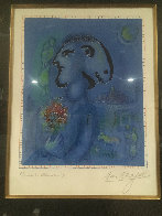 Le Bleu Village M. 729 AP 1972 HS Limited Edition Print by Marc Chagall - 2