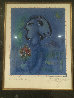 Le Bleu Village M. 729 AP 1972 HS Limited Edition Print by Marc Chagall - 2