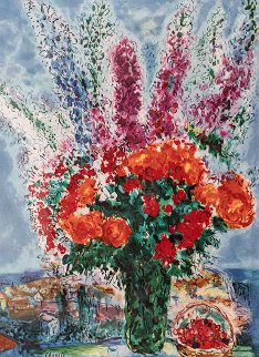 Le Boutique De Renocoules Limited Edition Print - Marc Chagall Le Boutique De Renocoules Limited Edition Print - Marc Chagall