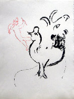 Coq, Chèvre Et Fidèle - Etape I Limited Edition Print by Marc Chagall - 1