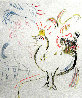 Coq, Chèvre Et Fidèle - Etape II AP HS Limited Edition Print by Marc Chagall - 1