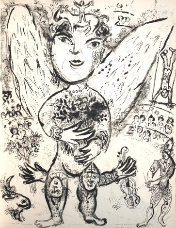 Le Cirque M. 509 1967 Limited Edition Print - Marc Chagall
