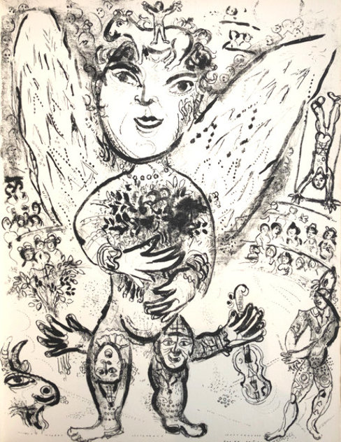 Le Cirque M. 509 1967 Limited Edition Print by Marc Chagall