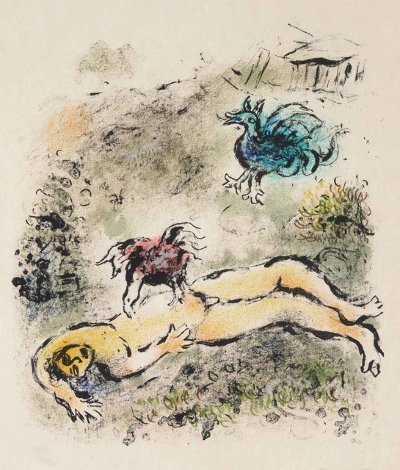Tityus 1975 HS Limited Edition Print - Marc Chagall