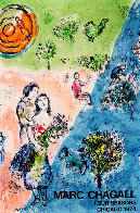 Four Seasons Poster 1974 Limited Edition Print by Marc Chagall - 0 Four Seasons Poster 1974 Limited Edition Print by Marc Chagall - 0