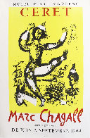 Ceret Poster (Circus) 1968 Limited Edition Print by Marc Chagall - 1