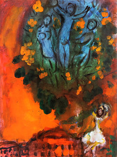 Paris Opera 1966 Limited Edition Print - Marc Chagall Paris Opera 1966 Limited Edition Print - Marc Chagall