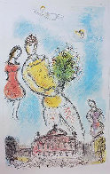 Galerie Maeght Lithograph Recentes Poster 1981 Limited Edition Print by Marc Chagall - 0