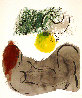 Colour Amour, Nu a l'Oiseau Limited Edition Print by Marc Chagall - 0