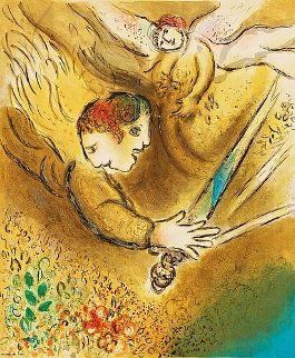 L’ange Du Jugement 1974 Limited Edition Print - Marc Chagall L’ange Du Jugement 1974 Limited Edition Print - Marc Chagall
