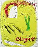 Le Fond Jaune, Galerie Maeght, Paris Poster 1969 Limited Edition Print by Marc Chagall - 2