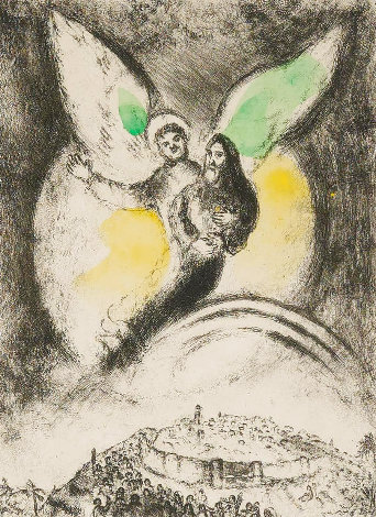 La Bible: L’éternel Aura Pitié De Jacob 1956 HS Limited Edition Print - Marc Chagall