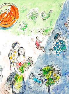 Four Seasons 1974 HS Limited Edition Print - Marc Chagall Four Seasons 1974 HS Limited Edition Print - Marc Chagall