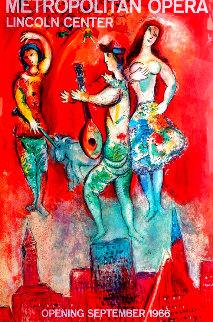 Carmen Metropolitan Opera 1966 Limited Edition Print - Marc Chagall Carmen Metropolitan Opera 1966 Limited Edition Print - Marc Chagall