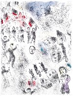 Celui Qui Dit Les Choses Sans Rien Dire (Plate 11) Limited Edition Print by Marc Chagall - 0