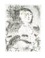 Celui Qui Dit Les Choses Sans Rien Dire (Plate 23) Limited Edition Print by Marc Chagall - 0