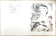 Celui Qui Dit Les Choses Sans Rien Dire (Plate 23) Limited Edition Print by Marc Chagall - 2