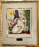Les Maries De La Tour Eiffel 2003 Limited Edition Print by Marc Chagall - 1