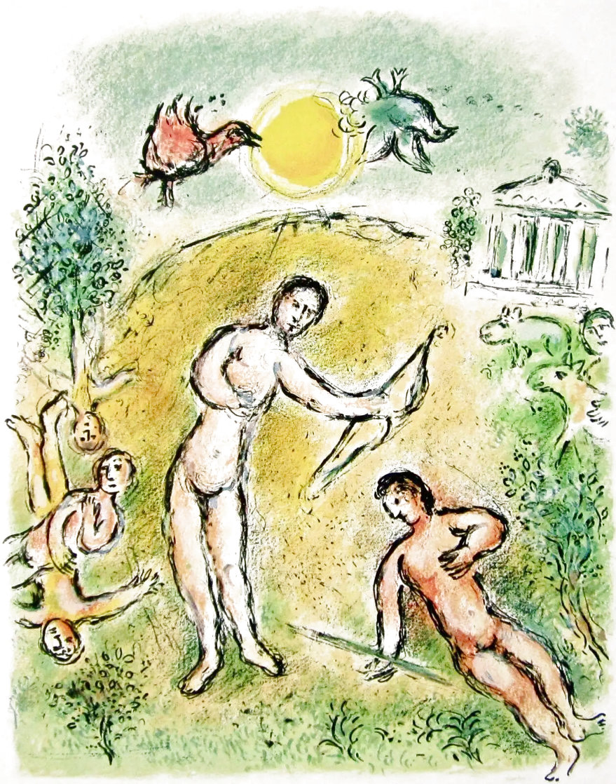 Odysseys 1989 Limited Edition Print by Marc Chagall