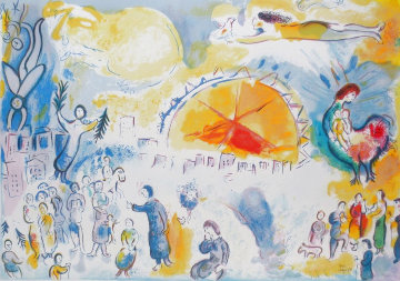 La Procession De Noel Limited Edition Print - Marc Chagall