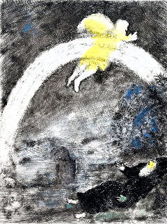 L'Arc En Ciel, de la Bible 1958 HS Limited Edition Print - Marc Chagall