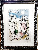 Le Couple au Crépuscule 1980 HS - Huge Limited Edition Print by Marc Chagall - 1
