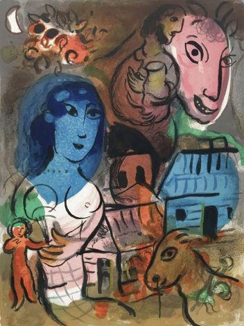Xxe Siecle Homage a Marc Chagall 1969 HS Limited Edition Print - Marc Chagall