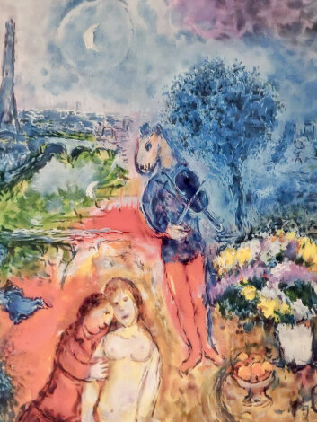 Serenade - Huge - Paris, France Limited Edition Print - Marc Chagall