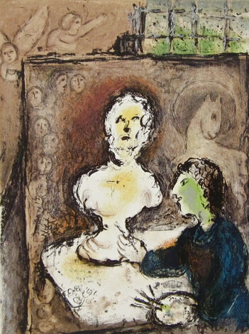 Odyssee Frontispiece 1989 Limited Edition Print - Marc Chagall