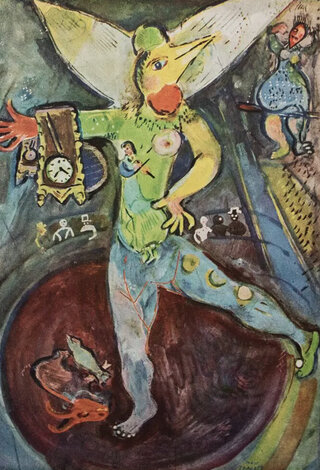 Acrobat Limited Edition Print - Marc Chagall