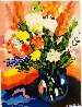 Flowers - Huge Limited Edition Print by Yehouda Chaki - 0