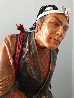 Miyamoto Musashi Leather Sculpture 1996 26 in Sculpture by Liu Miao Chan - 4