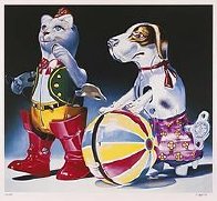 Circus Act 1995 Limited Edition Print by Charles Bell - 1 Circus Act 1995 Limited Edition Print by Charles Bell - 1