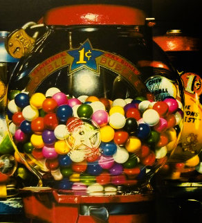 Double Bubble 1990 Limited Edition Print - Charles Bell Double Bubble 1990 Limited Edition Print - Charles Bell