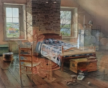 Grandma's Quilt 1994 Limited Edition Print - Charles Peterson