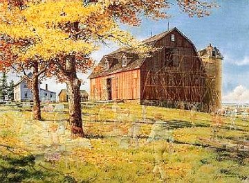Neighbors: Barn Raising 1993 Limited Edition Print - Charles Peterson Neighbors: Barn Raising 1993 Limited Edition Print - Charles Peterson