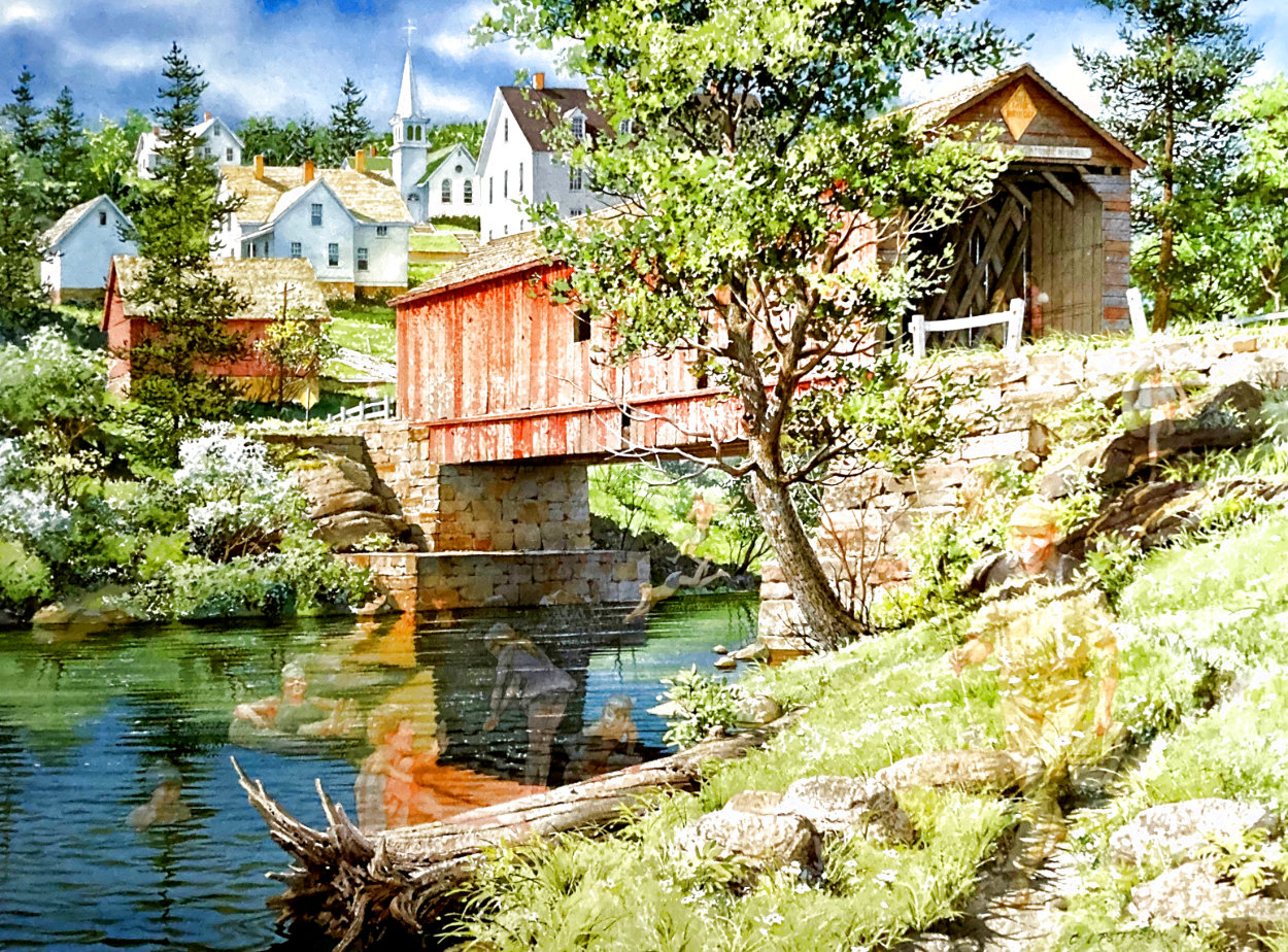 Days of Summer Lithograph 23x29 by Charles Peterson