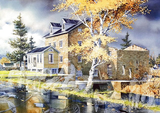 At the Mill Limited Edition Print by Charles Peterson