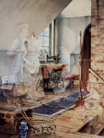 A Stitch in Time 1997 Lithograph Limited Edition Print - Charles Peterson