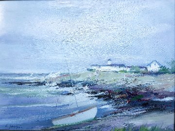 Eastern Point 26x30 Original Painting - Charles Gruppe Eastern Point 26x30 Original Painting - Charles Gruppe