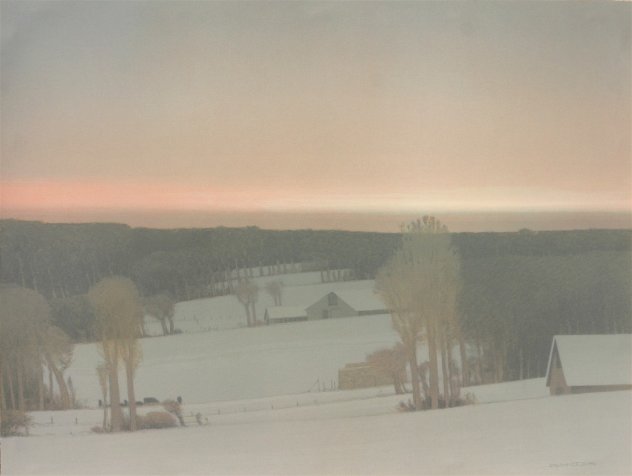 Winter Light 1994 Limited Edition Print by Russell Chatham