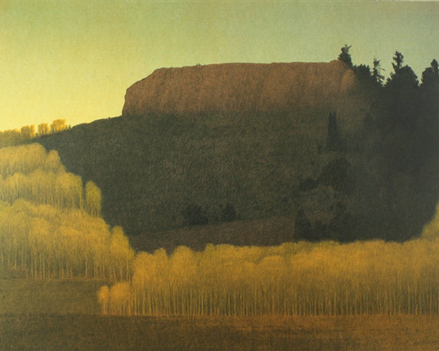 Fall Near Deadman's Gulch 2001 Limited Edition Print by Russell Chatham