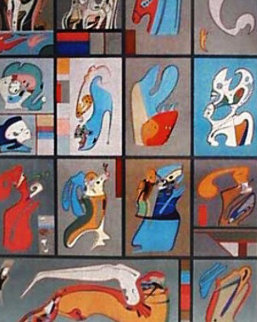 Fall of Icarus 1979 Limited Edition Print - Mihail Chemiakin Fall of Icarus 1979 Limited Edition Print - Mihail Chemiakin