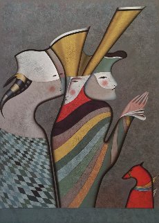 Hermitage Suite I - Masquerade At St. Petersburg 1994 Limited Edition Print - Mihail Chemiakin Hermitage Suite I - Masquerade At St. Petersburg 1994 Limited Edition Print - Mihail Chemiakin