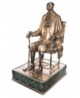 Peter I Silver Sculpture 2002 40 in Sculpture by Mihail Chemiakin - 2 Peter I Silver Sculpture 2002 40 in Sculpture by Mihail Chemiakin - 2