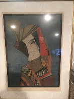 Portrait of Rebecca 1998 Limited Edition Print by Mihail Chemiakin - 1 Portrait of Rebecca 1998 Limited Edition Print by Mihail Chemiakin - 1